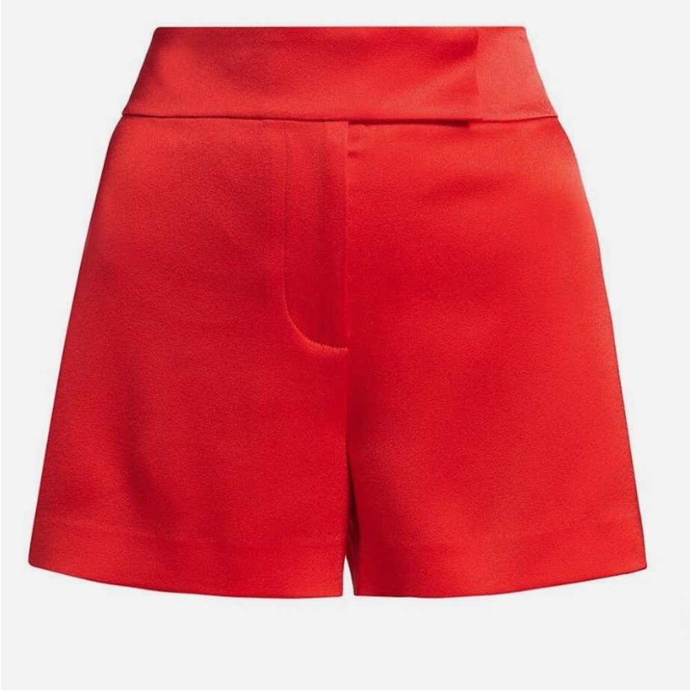 Never worn with tags Alice and Olivia satin shorts